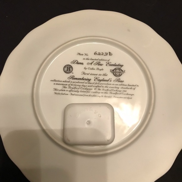 Diana A Rose Everlasting Plate, New Elton John CD “Candle In The Wind” - Picture 2 of 3